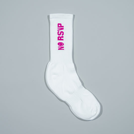 NO RSVP Cotton Logo Socks