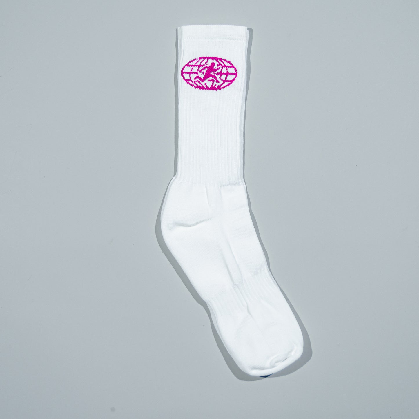 NO RSVP Cotton Globe Logo Socks