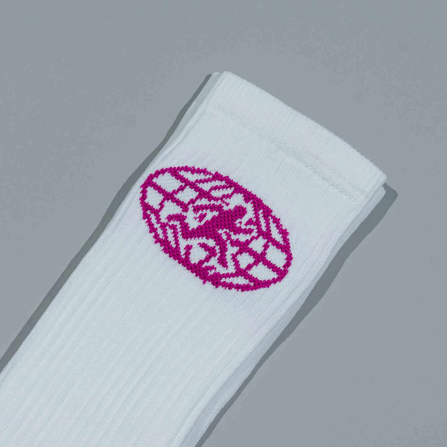 NO RSVP Cotton Globe Logo Socks