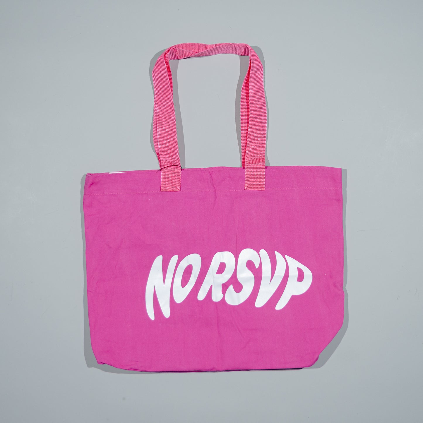 NO RSVP Logo Canvas Tote