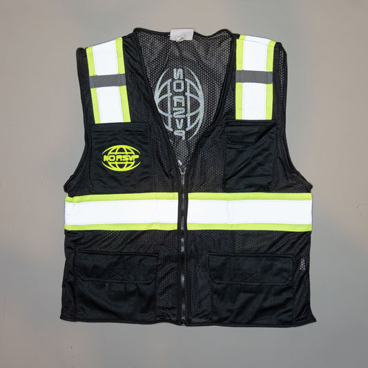 NO RSVP Black Mesh Vest