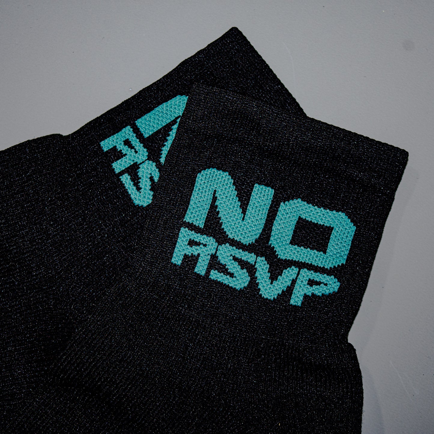 NO RSVP Black Ankle Socks
