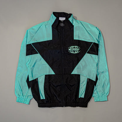 NO RSVP Two-Tone Tiffany Windbreaker Jacket