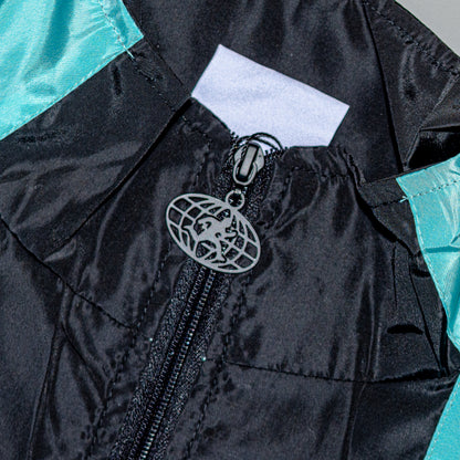 NO RSVP Two-Tone Tiffany Windbreaker Jacket