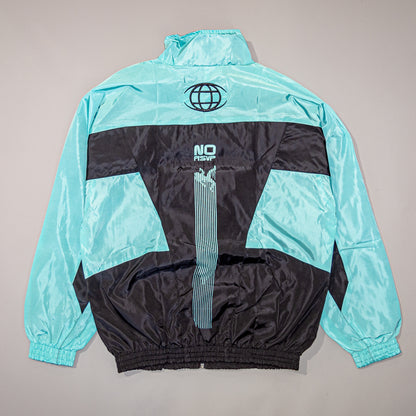 NO RSVP Two-Tone Tiffany Windbreaker Jacket
