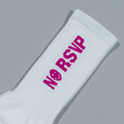 NO RSVP Cotton Logo Socks