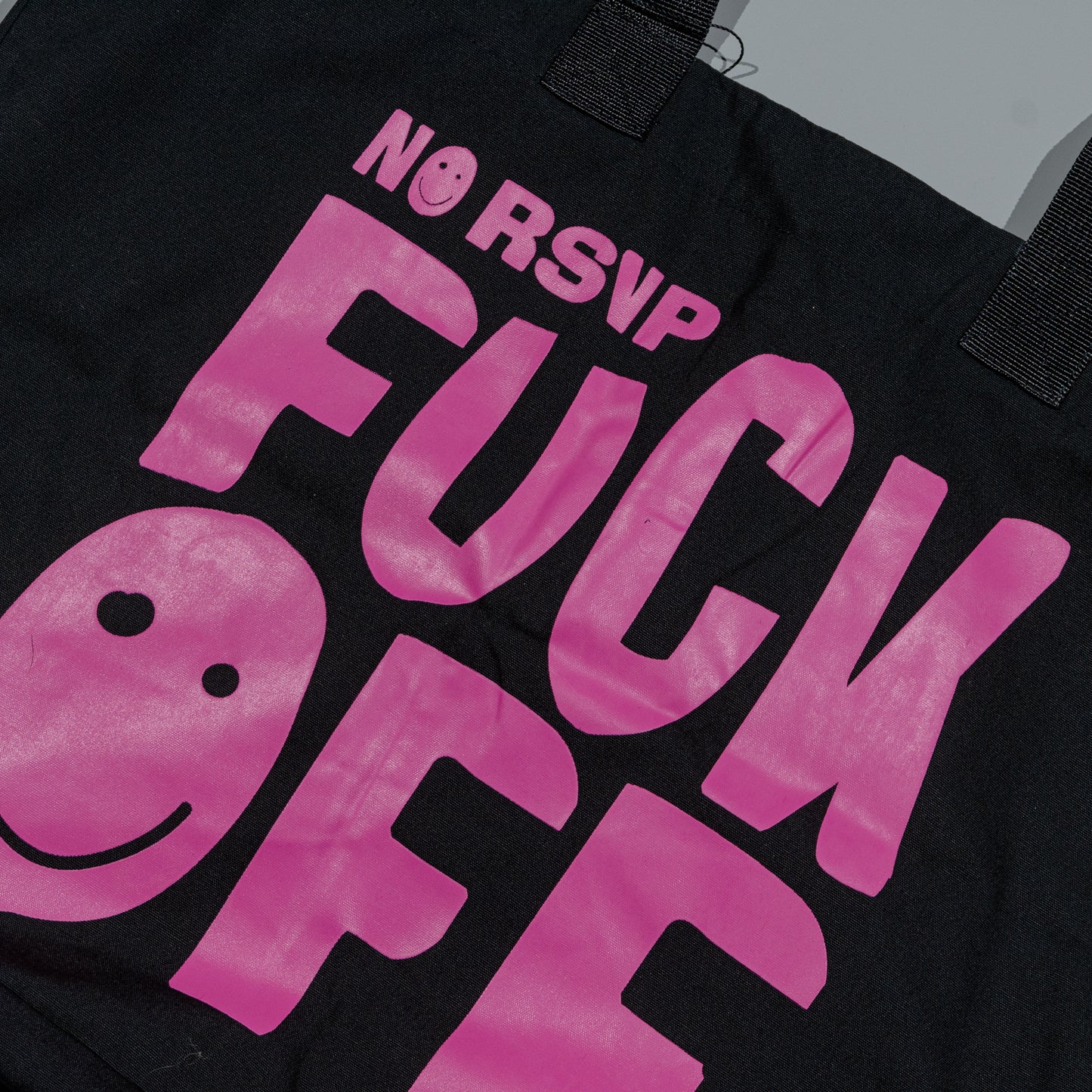NO RSVP “FK OFF” Canvas Tote